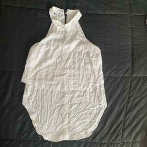 BCBG Sleeveless White Top